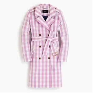J. Crew Jackets Coats Jcrew 21 Icon Oversize Gingham Trench